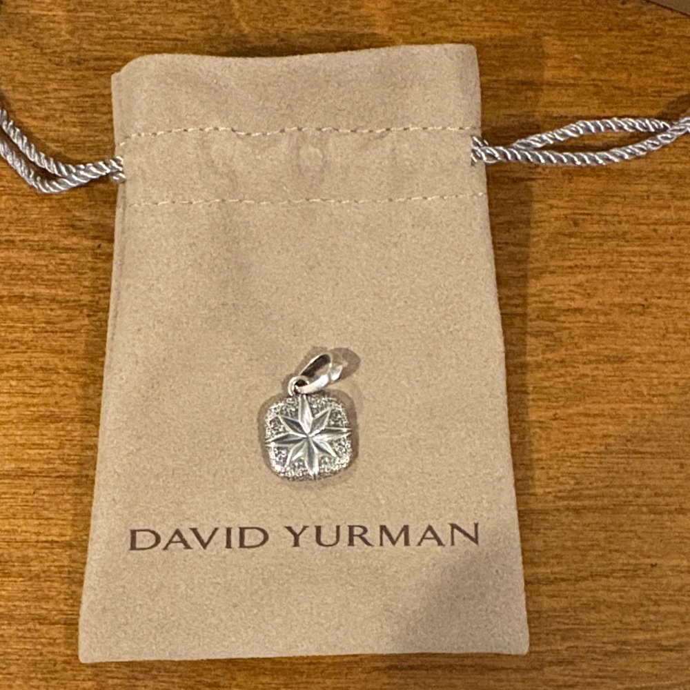 David Yurman Silver NorthStar Pendants